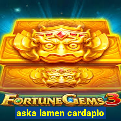 aska lamen cardapio